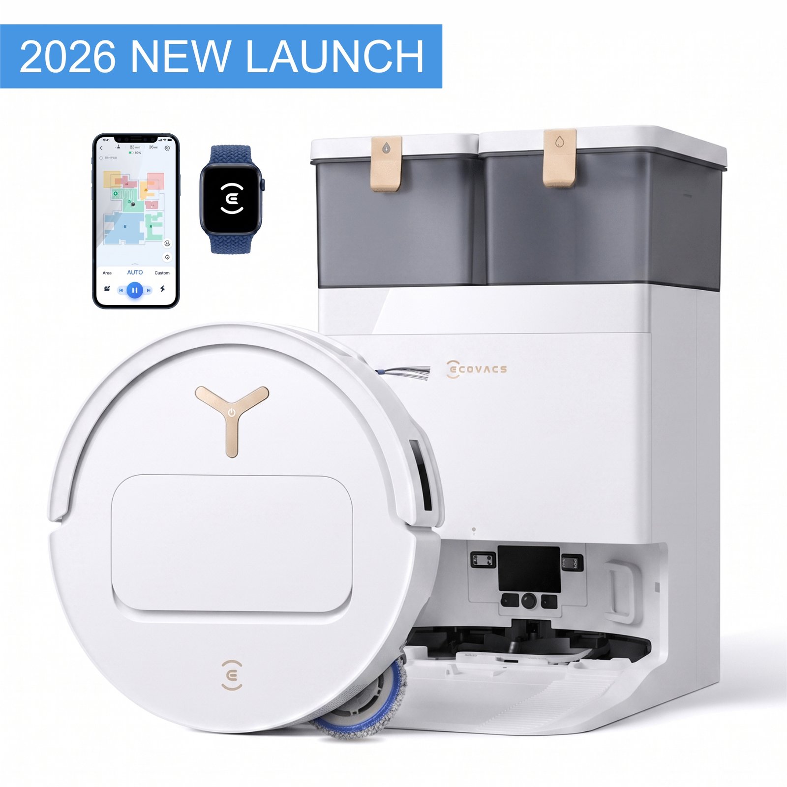 1 Ecovacs T50S Pro Omni by Truerobo - Image 1